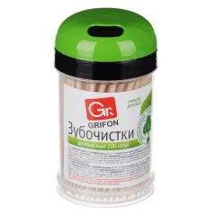 Зубочистки GRIFON из дерева 200 шт (400-003)