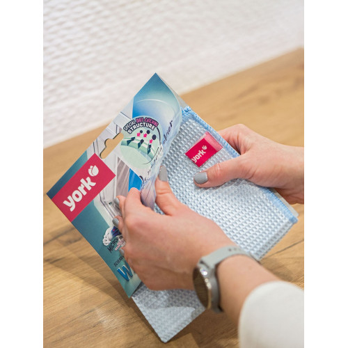 Салфетка York микрофибра вафельная для окон (395637)