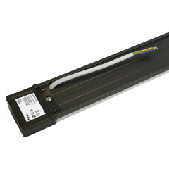 Светильник (LED) 36Вт 4000K матовый черный 1200x60x23 IP40 AL5020 51339 Feron
