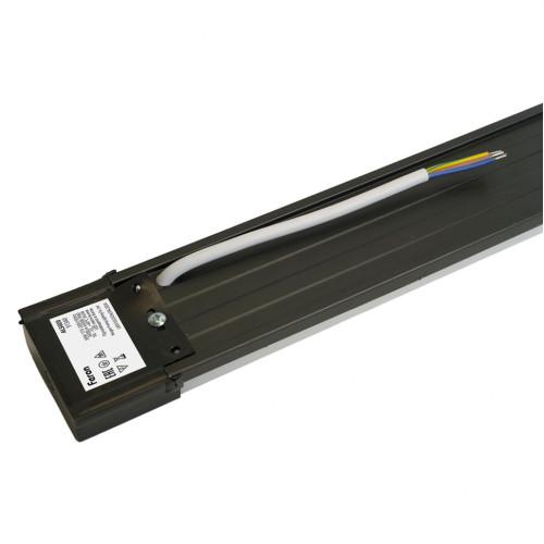 Светильник (LED) 36Вт 4000K матовый черный 1200x60x23 IP40 AL5020 51339 Feron
