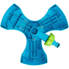 Разбрызгиватель Palisad вращающийся с тремя лопостями, утяжеленная база (65806)