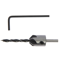 Сверло с зенкером Тундра 4х75мм (4506449)