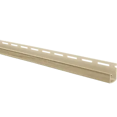 АЛЬТА планка к сайдингу для цоколя Джей-профиль 3 м (белая)