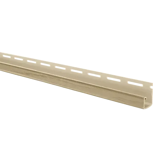 АЛЬТА планка к сайдингу для цоколя Джей-профиль 3 м (белая)