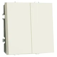 Переключатель 2-кл ЭМИЛИ белый RSW10-5107-01