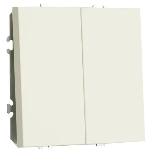 Переключатель 2-кл ЭМИЛИ белый RSW10-5107-01