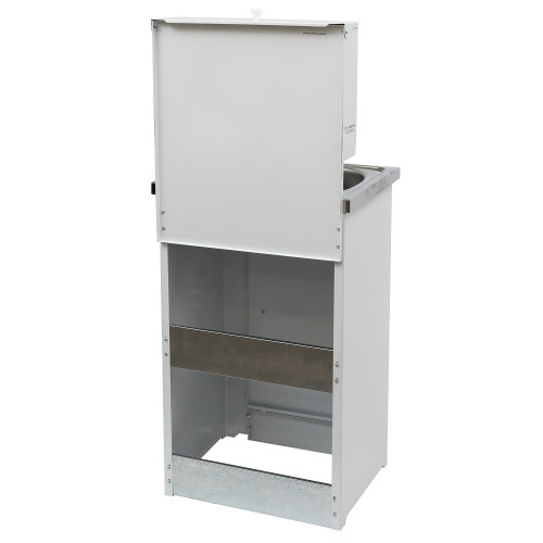 Умывальник дачный ВИХРЬ КОМФОРТ (74/4/6) с подогревом, нержавеющая мойка, цвет белый