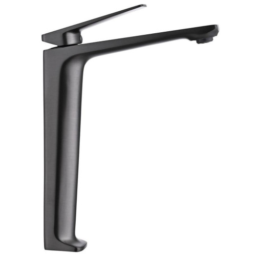 Смеситель для умывальника EVA GOLD FW17GR-PVD VESTA оружейная сталь, высокий