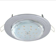 Свет. точ. ECOLA GX53-H4 2 круга хром FC31H4ECB