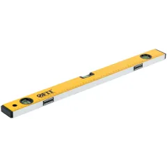 Уровень FIT желтый фрезерованная грань 600 мм (18132)