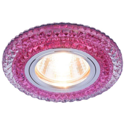 Свет. точ. ES 2193 MR16 прозрачный/розовый(*1)