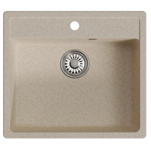 |Мойка комп. MIXLINE ML-GM15 500х560x180мм, бежевая, сифон