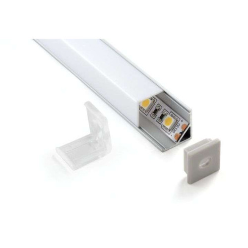 Заглушки для накладного алюм.профиля для LED ленты (15mm) ZLL-2-ALP001-R