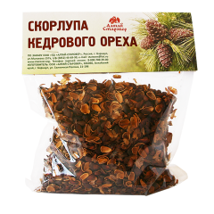 Набор приправ Скорлупа кедрового ореха, 150 гр.