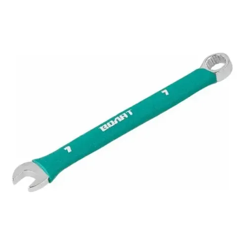 Ключ гаечный комб. ВОЛАТ 07мм, в прорезиненной оплетке (16060-07)