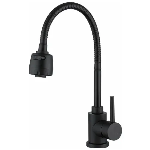 Смеситель для кухни FRAP F40993-6, чёрный