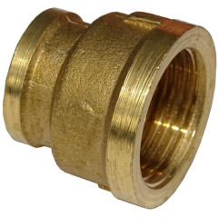 Муфта переходная латунная ф 2