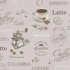 Обои 10-1039-62 БелВинил Кофе винил на флизелиновой основе 1,06*10 (6)