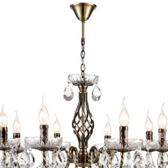 Светильник LUMION CLASSI 8190/8 LN25 8*40W E14 античная бронза