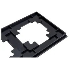 Рамка 2-пост Катрин стекло черный GFR00-7002-05