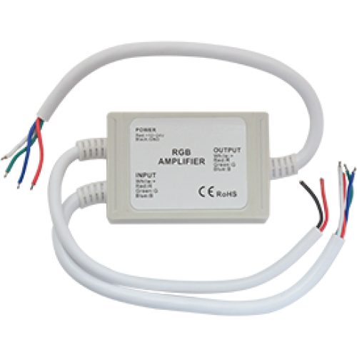 Усилитель ECOLA для RGBленты 12V AMP12BESB 144W 12A IP65