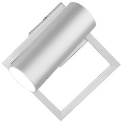 Светильник настенный EUROSVET 20091/1 LED серебро