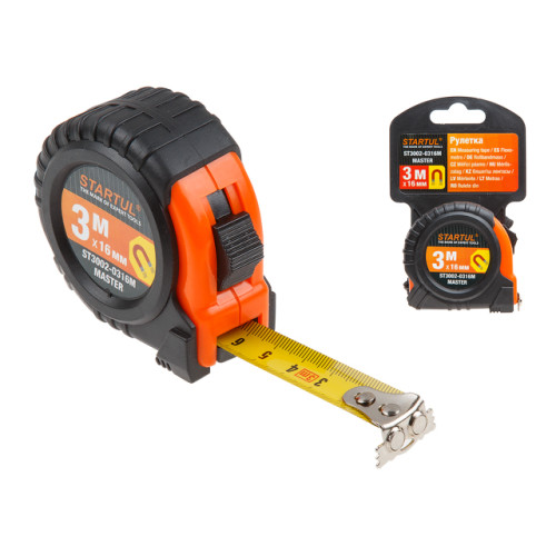 Рулетка STARTUL MASTER магнит. 3 м*16 мм (SТ3002-0316м)