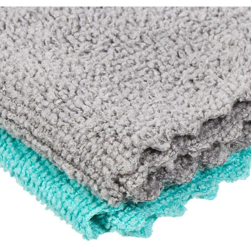 Салфетка бытовая Марья Искусница микрофибра для уборки 2шт 30х30см (450345)