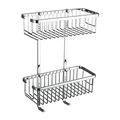 Полка для ванной комнаты FRAP F353-1 2-х ярусная