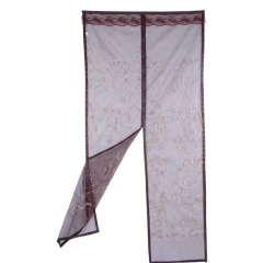 Штора антимоскитная для двери на магнитах DX image XH-03 BROWN 100х210см