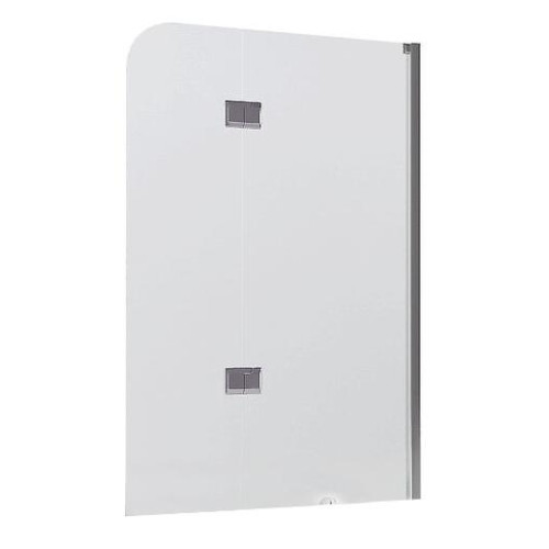 Душевое ограждение на ванну EVA GOLD 120х130см, прозрачное стекло JY140