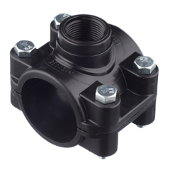 Седёлка ПНД крепление (4 болта) ф 50х3/4