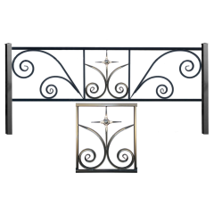 Ограда Лира с крестом (1,5м/п)