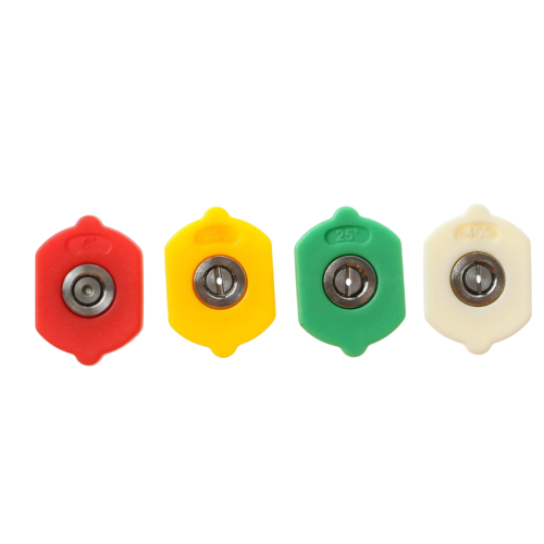 Форсунки для моек 0-15-25-40 град, посадочный d=12 мм, набор 4 шт (5514422)