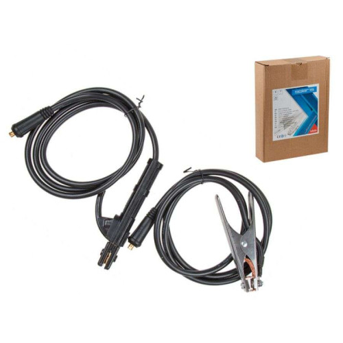 Комплект сварочный для MMA SOLARIS WA-4210 (до 200А, 2 + 2 м)