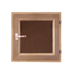 Окно DoorWood 40*40см термолипа (липа/тонир)