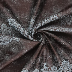 Портьера Ле-Гранд Амелия 180*260 шоколад-мята