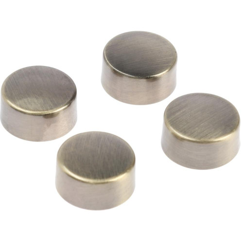 Держатель для зеркала ТУНДРА LIGHT, d=17 мм, без сверления, цвет бронза, пластик, 4 шт. 9438928