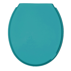 Сиденье для унитаза ИНКОЭР бирюзовое