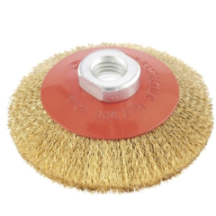 Щетка для УШМ MATRIX с наклоном 125 мм (74616)