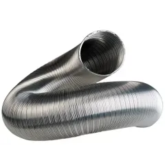 Дымоход гофрированный стальной ф120 L=2 м (Погода в доме)