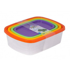 Набор контейнеров BioFresh Spark Plast для продуктов 4 шт (IS10706 )