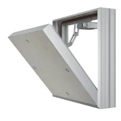 Люк технологический под плитку съемный D4040 ceramo