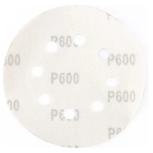 Круг шлиф. MATRIX перф. 125мм, P 600, 5 шт (73817)