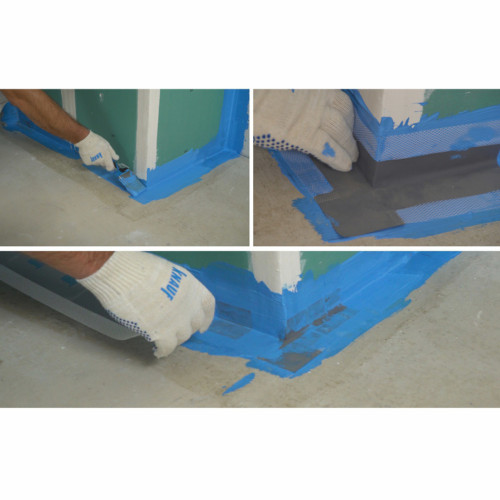 Угол внешний Knauf для гидроизоляции 140х140мм (уп.25шт)