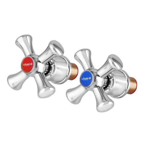 Ручка для смесителя с кран-буксой G-LAUF XOT-827, 180° (2шт)