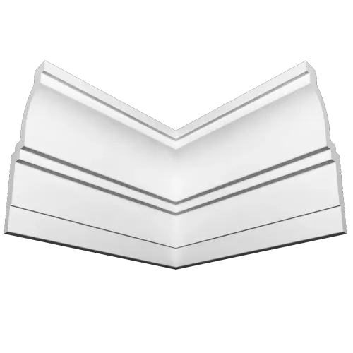 Угол потолочный внутренний П20 100/40 Де-Багет (4шт)