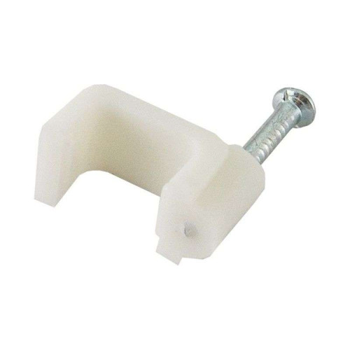 Скобы плоские пластиковые 5мм 30 шт (901-026)