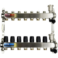 Коллекторная группа TIM нерж., без расходомеров ф 1