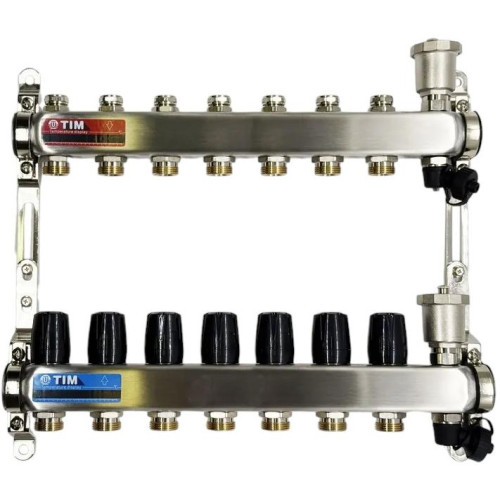 Коллекторная группа TIM нерж., без расходомеров ф 1